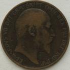 PENNIES 1902  EDWARD VII LOW TIDE GF