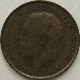 PENNIES 1912 H GEORGE V  GF