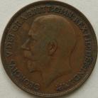 PENNIES 1914  GEORGE V GVF