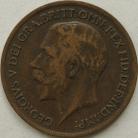 PENNIES 1917  GEORGE V GVF