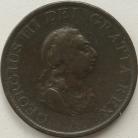 HALFPENCE 1799  GEORGE III GF