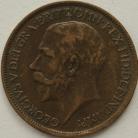 HALFPENCE 1918  GEORGE V NVF