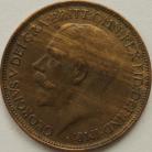 HALFPENCE 1920  GEORGE V GVF