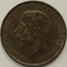 HALFPENCE 1925  GEORGE V 1ST TYPE GVF