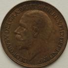 HALFPENCE 1926  GEORGE V SCARCE GEF