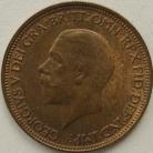 HALFPENCE 1930  GEORGE V GEF