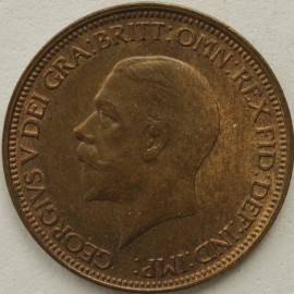 HALFPENCE 1930  GEORGE V  GEF