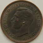 HALFPENCE 1941  GEORGE VI GEF