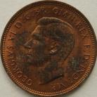 HALFPENCE 1942  GEORGE VI GEF