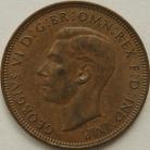 HALFPENCE 1945  GEORGE VI GEF