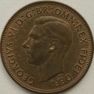 HALFPENCE 1951  GEORGE VI GEF