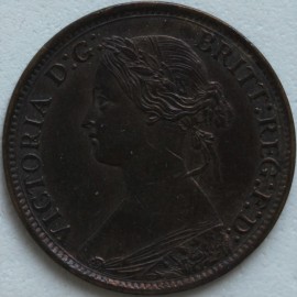 FARTHINGS 1866  VICTORIA  GVF