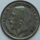 THREEPENCES SILVER 1920  GEORGE V GF