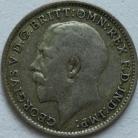 THREEPENCES SILVER 1922  GEORGE V NVF