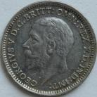 THREEPENCES SILVER 1928  GEORGE V VERY SCARCE GVF