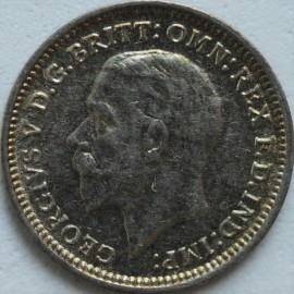 THREEPENCES SILVER 1935  GEORGE V  GEF