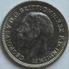 THREEPENCES SILVER 1935  GEORGE V  UNC LUS