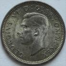 THREEPENCES SILVER 1937  GEORGE VI SUPERB UNC.T.