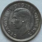 THREEPENCES SILVER 1943  GEORGE VI RARE NEF