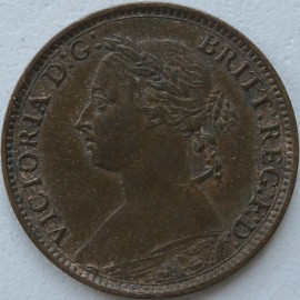 FARTHINGS 1884  VICTORIA  NEF