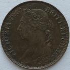 FARTHINGS 1886  VICTORIA VF