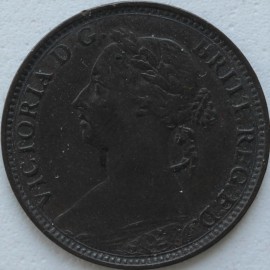 FARTHINGS 1892  VICTORIA VERY SCARCE GF