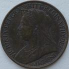 FARTHINGS 1901  VICTORIA GEF