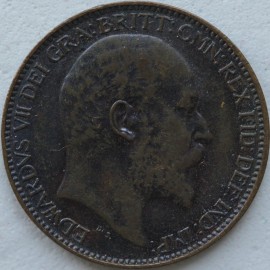 FARTHINGS 1909  EDWARD VII  GEF