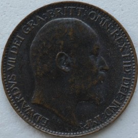 FARTHINGS 1909  EDWARD VII  GVF