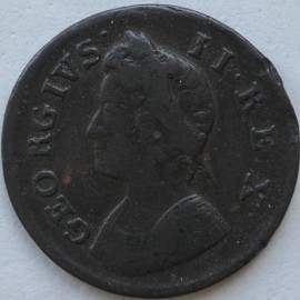 FARTHINGS 1739  GEORGE II  GF