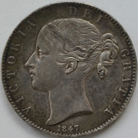 CROWNS 1847  VICTORIA XI CINQUEFOILS GVF