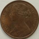 PENNIES 1863  VICTORIA F42 UNC T