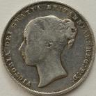 SHILLINGS 1858  VICTORIA NVF