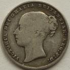 SHILLINGS 1860  VICTORIA SCARCE GF