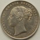 SHILLINGS 1866  VICTORIA DIE NUMBER 23 NUNC LUS