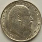 FLORINS 1904  EDWARD VII TINY DIG ABOVE HEAD UNC LUS