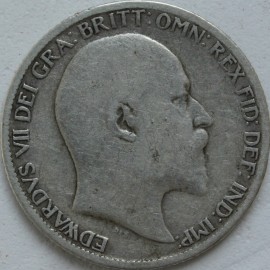 SIXPENCES 1904  EDWARD VII RARE F