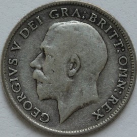 SIXPENCES 1914  GEORGE V  GF