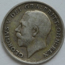 SIXPENCES 1919  GEORGE V SCARCE GF