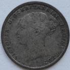 THREEPENCES SILVER 1885  VICTORIA GF