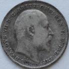 THREEPENCES SILVER 1903  EDWARD VII GF