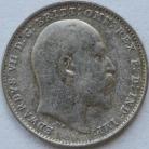 THREEPENCES SILVER 1910  EDWARD VII GF