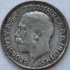 THREEPENCES SILVER 1911  GEORGE V GVF