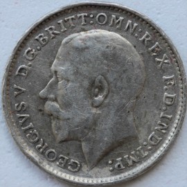 THREEPENCES SILVER 1912  GEORGE V  NEF