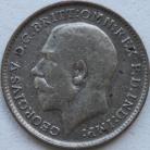 THREEPENCES SILVER 1913  GEORGE V GVF