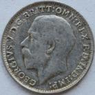 THREEPENCES SILVER 1914  GEORGE V GVF