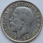 THREEPENCES SILVER 1914  GEORGE V GVF