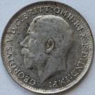 THREEPENCES SILVER 1919  GEORGE V GEF