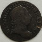 THREEPENCES SILVER 1763  GEORGE III GVF