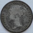 THREEPENCES SILVER 1876  VICTORIA GF